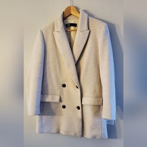 Zara blazer coat